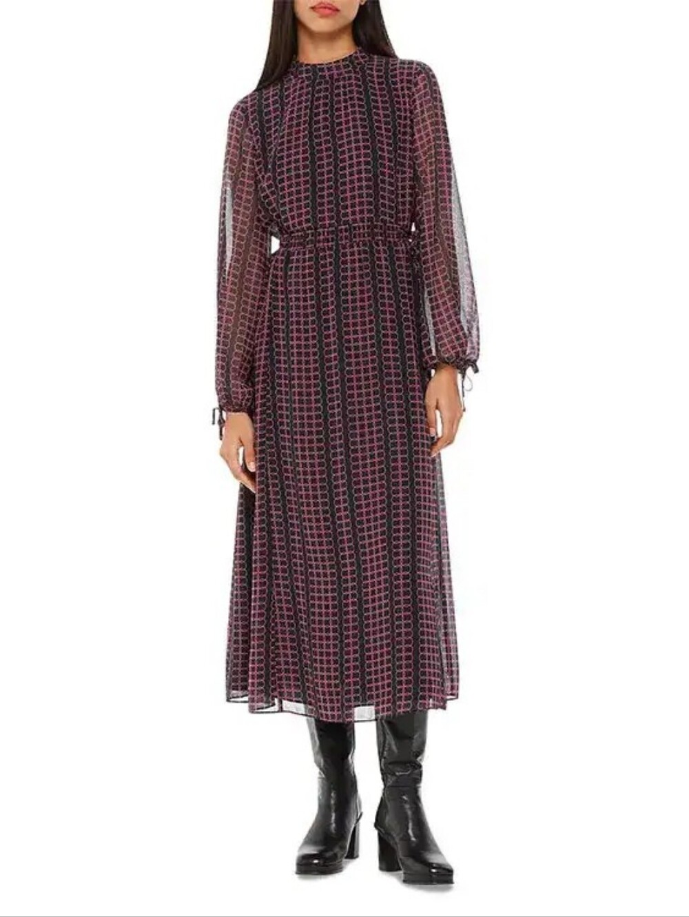 Whistles Circle Link Ivy Dress, Size 6